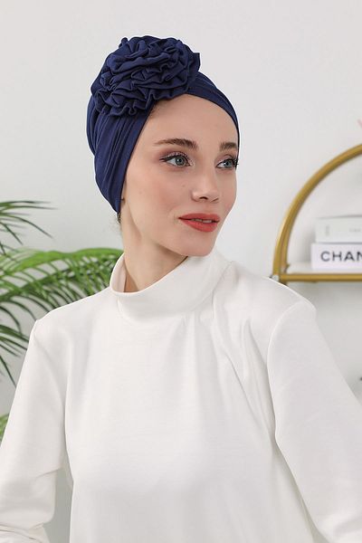 Aisha's Design Rose Bonnet Suitable for Four Seasons Use, B-21O