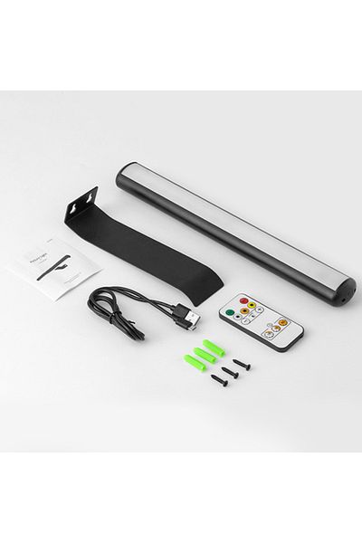 Choice Warm White (2700-3500K) black Painting Picture Light Portrait With Remote Living Room Wireless Wall