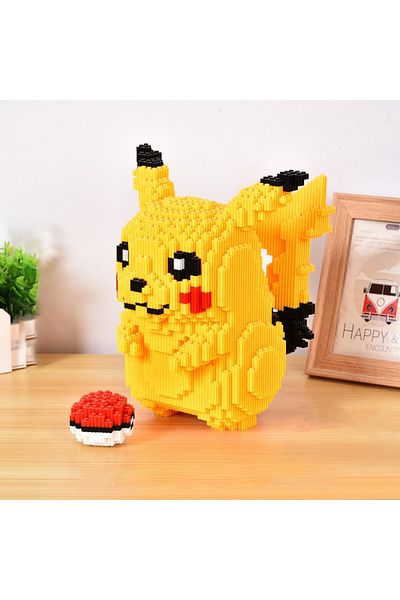 Choice no box 5210 Particle Pokemon Anime Pikachu Diamond Micro Building Blocks Games Model Mini Bricks Fig