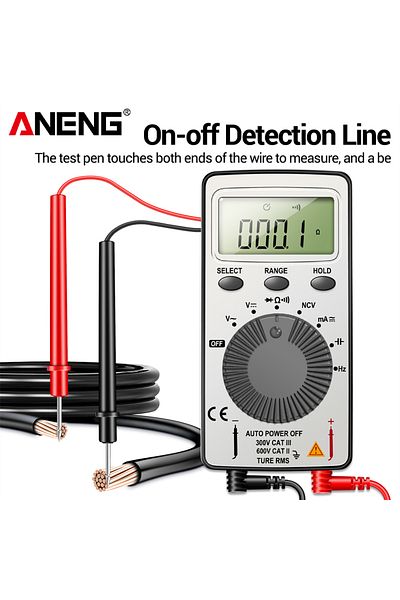 ANENG An101 1999 Counts Mini Professional Digital Multimeter Ac/dc Voltage Tester Automotive Curr...