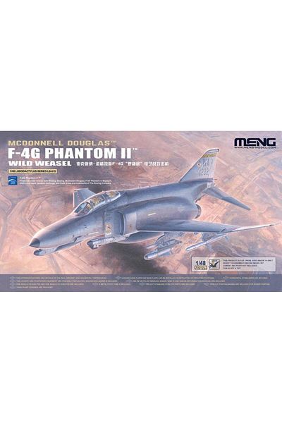 Choice MENG LS-015 1/48 Scale McDonnell Douglas F-4G Phantom II Wild Weasel Plastic Model Kit