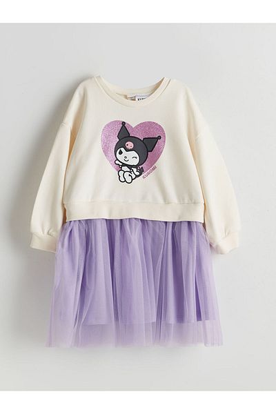LC Waikiki Lcw Tutu Printed Girl's Dress