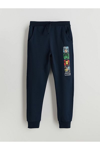 LC Waikiki Hulk Printed Boys' Jogger Sweatpants with Elastic Waist