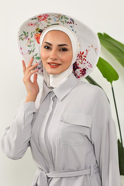 Aisha's Design قبعة نينجا بونيه عمامة مع قبعة منقوشة قابلة للإزالة، s-6d