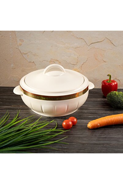 ROYALFORD طاجن كلاسيكي بغطاء أبيض سعة ٢.٥ لتر | Rf1640