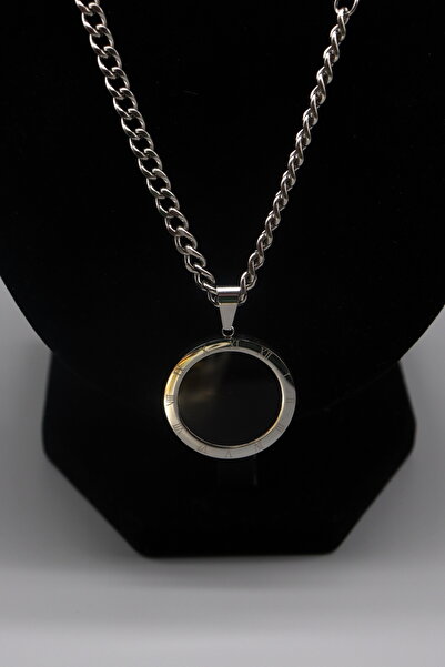 HFKY Roman Numeral Chain Will Be in Demand Necklace Good Luck Steel Necklace Hfky12