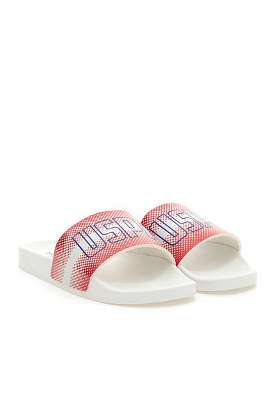U.S. Polo Assn. Men's Red Slippers 50305417 -Vr030