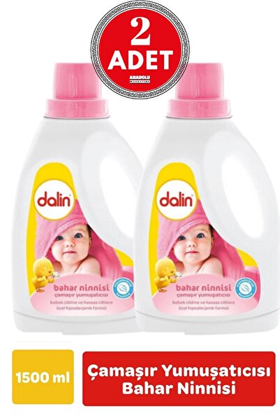 Dalin Çamaşır Yumuşatıcısı Soft 1,5 lt x 2 Adet