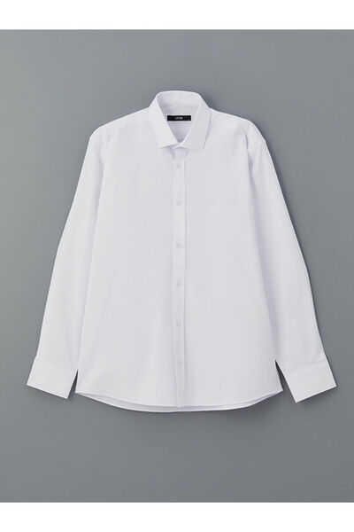 LC Waikiki LCW Regular Fit Langarm-Herrenhemd