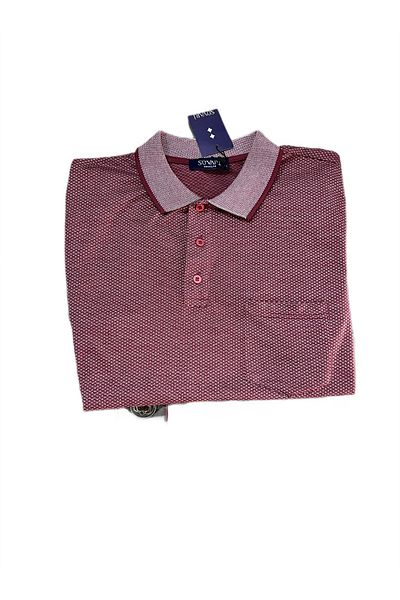 SÜVARİ Regular Fit Polo Collar Patterned T-Shirt