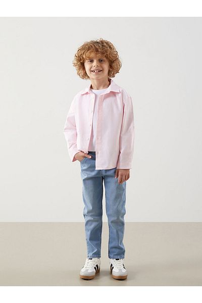LC Waikiki Basic Boys' Jeans with Elastic Waist