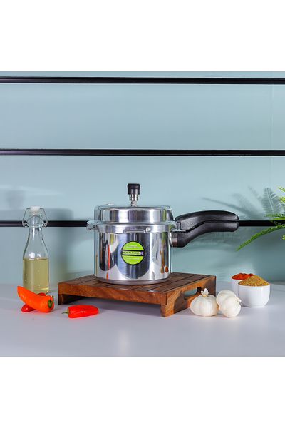 ROYALFORD 3l Aluminium Pressure Cooker Heavy Duty Heating Convenient To Use High Quality Aluminium
