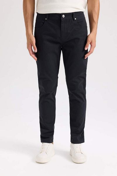 DeFacto Men's Chino Trousers B2089Ax D.Anthra