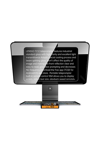 LENSGO Tc12 Teleprompter (12.9 INÇ)
