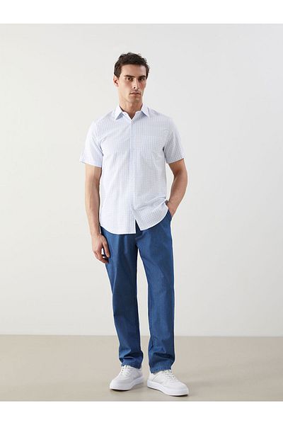 LC Waikiki New Season Regular Fit Armored Men's Shirt - S57087Z8