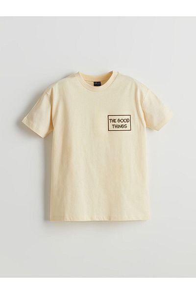 LC Waikiki Νέα σεζόν Crew Neck Boy's Tisort - S5H813Z4