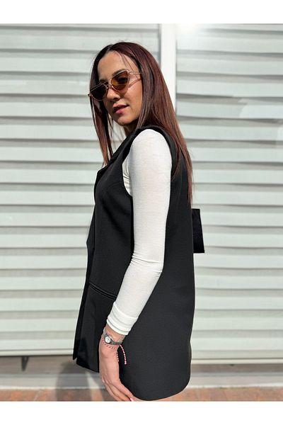 NİLS FASHİON Premium Fabric Button Vest