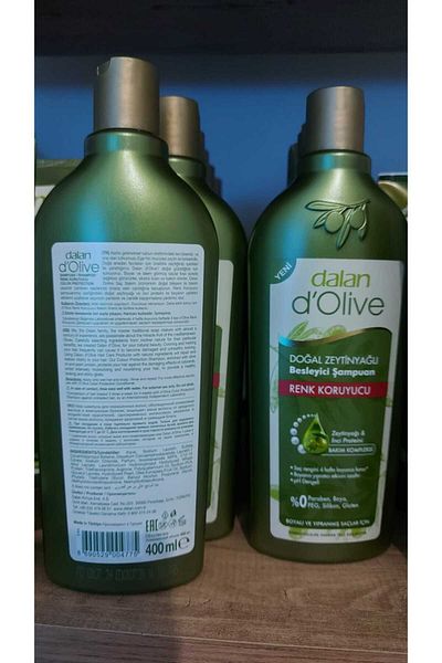 Dalan D'Olive Color Protection Shampoo -400 Ml- (6 Pieces)