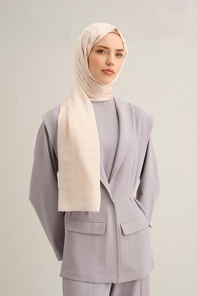 Armine Jacquard Silk Cotton Shawl 9911