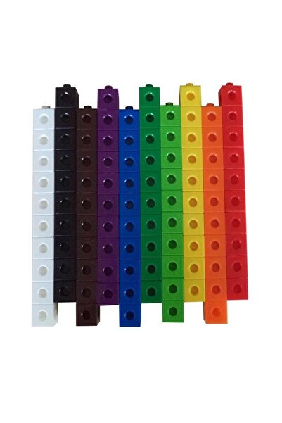 Genel Markalar Try Geçmeli Birim Küpler 2x2x2 Cm.100 Parça