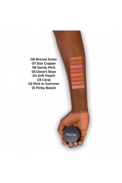 NOTE Luminous Silk Compact Blusher 10 Pink Paradise