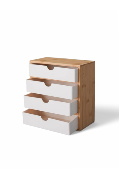 EVSTYLE Bamboo Jewelry Organizer