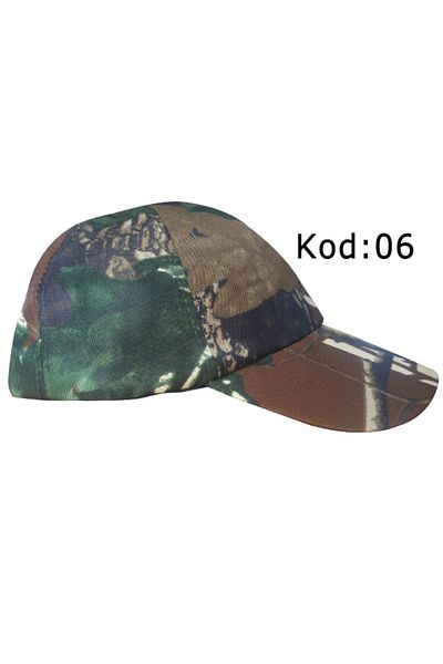 El Biz Patterned Hat, Age 14 Khaki Code:06