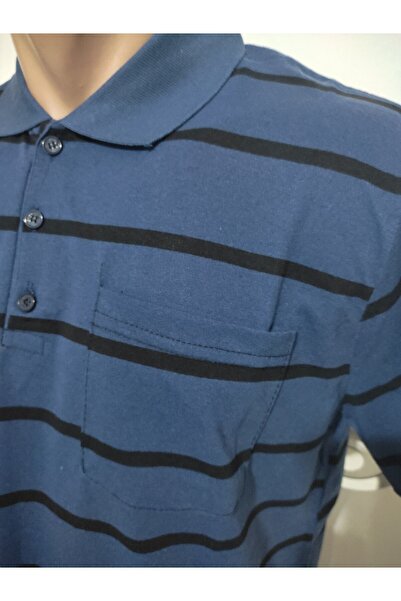 MERTER TRİKO Polo Yaka Cepli Baba Tişortu