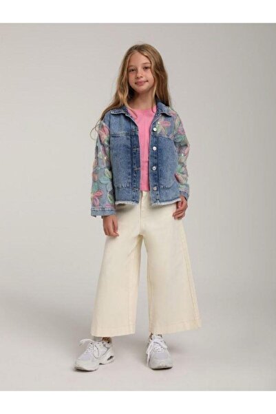 Zekids Jachetă de blugi de design pentru fete
