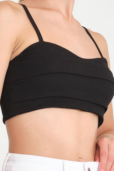 Store Halter Neck Crop Top - 100% Cotton, Summer Stylish Design