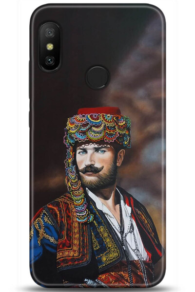 adveksiyon حافظة هاتف Xiaomi Mi A2 Lite مطبوعة بدقة HD - تصميمات محددة 5291
