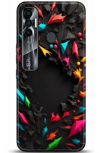 TECNO Spark 7 Pro Case Hd Printed Case - Pamper Yourself 5253
