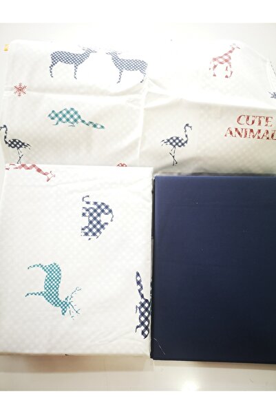 Sarev %100 Pamuk Bebek 70*150 Nevresim Takımı