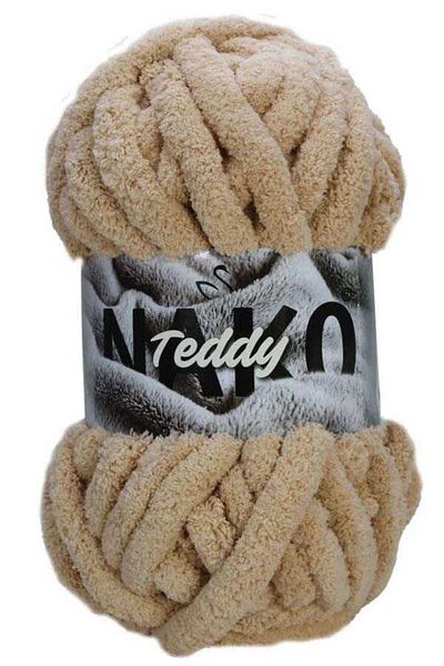 NAKO 3 Τεμάχια Nako Teddy 11585 Milk Coffee