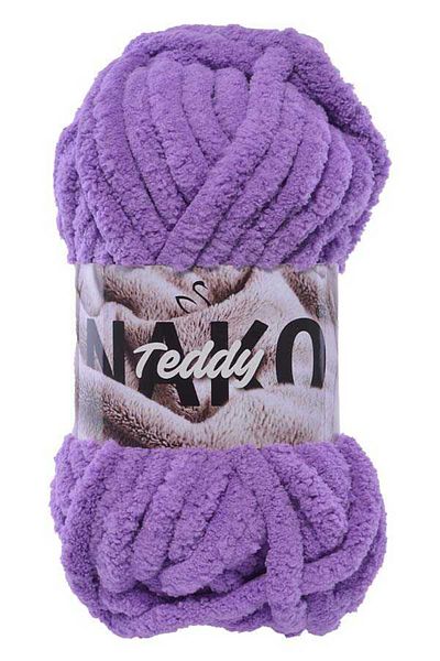 NAKO 3 Τεμάχια Nako Teddy 14499 Μωβ