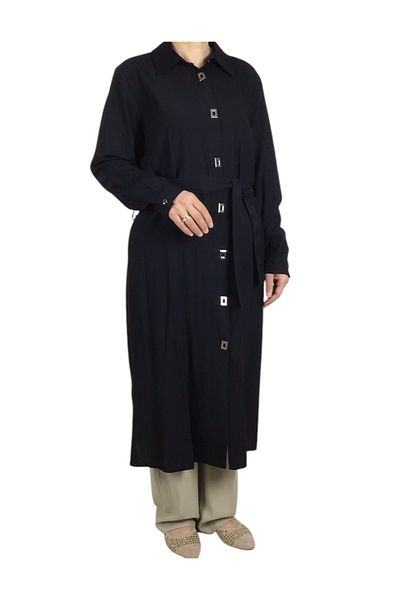 ECE GİYİM Women's Tunic with Front Belt and Belt