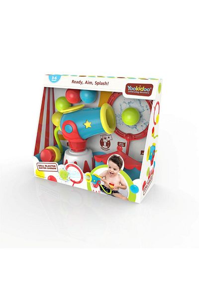 Yookidoo Yookidoo Toy, Water Cannon with Balls, 3-6 Years