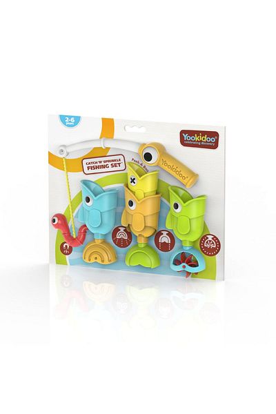 Yookidoo Yookidoo Toy, Fishing Set, 2-6 years