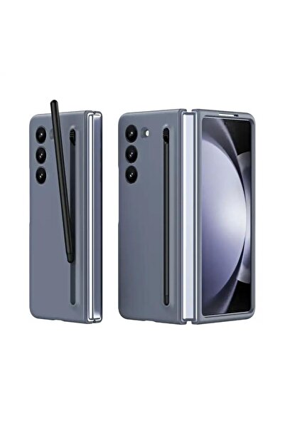 zore Pandatech Samsung Z Fold 6 Uyumlu Kalemli Silikonlu Kılıf