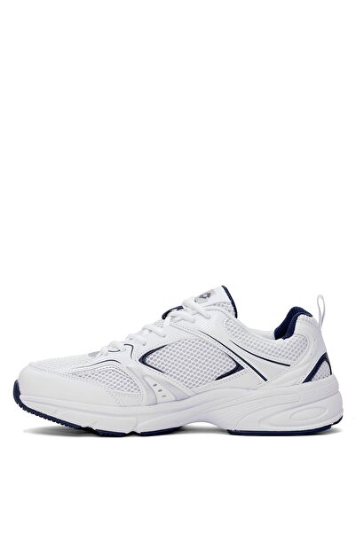 Lotto 101938214   5m Athens 5Fx Men's Classic Sneaker White - Navy Blue