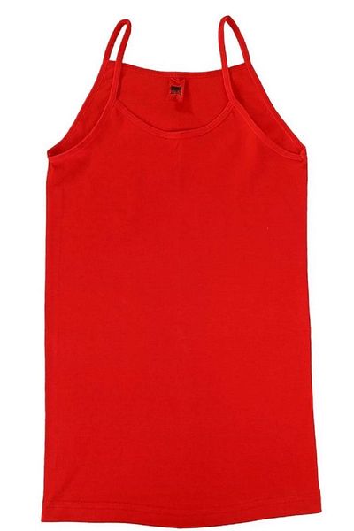 Nana & Mayka Moda Tutku 6-Piece Women's Ribbed 100% Cotton Rope Strap Undershirt 0135