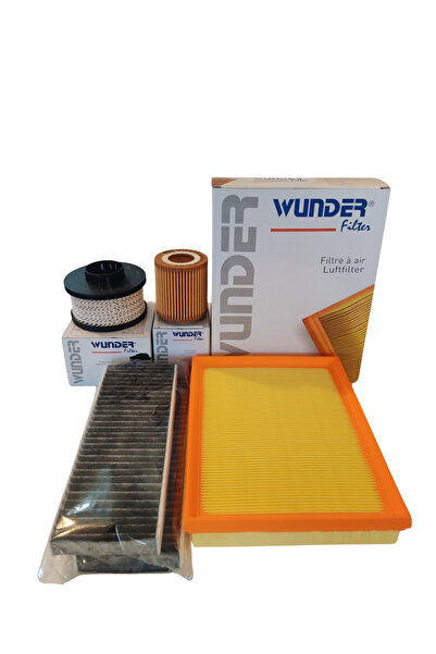 WUNDER PEUGEOT PARTNER 1.5 BLUE HDİ PERİYODİK FİLTRE BAKIM SETİ