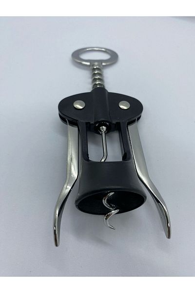 ViZKA Colorful Metal Corkscrew - Black Wine Opener