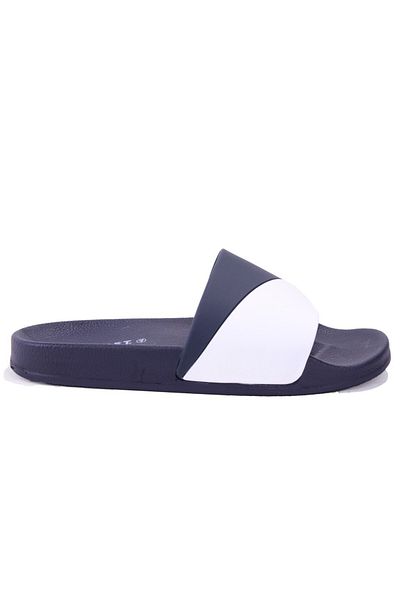 FLY SOFT S263071 Ανδρικές αθλητικές παντόφλες Navy Blue White Daily Orthopedic