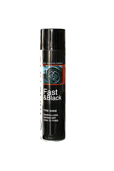 MACWAG Lastlik Parlatıcı Uzun Süreli Islak Görüntü Fast&black 600ML Macwag