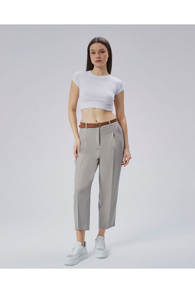 HANIMCA GİYİM Summer Comfortable Fit Women's Pants with Loose Legs