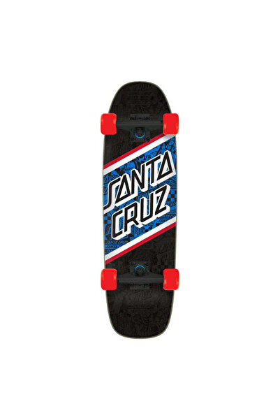 Santa Cruz Flier Collage Street Cruzer Longboard Complete 29.4 Inch