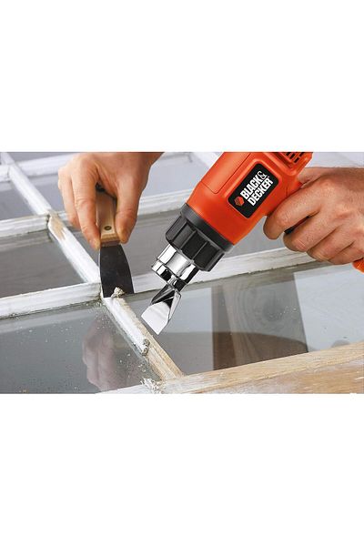Black&Decker مدفأة سلكية، 1750 واط، وضعان لدرجة الحرارة، مريحة، خفيفة الوزن
