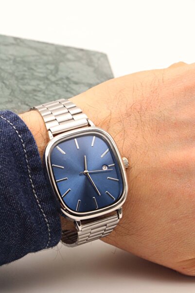 Northwatch DİKDÖRTGEN TASARIMLI TAKVİMLİ ERKEK SAAT SETİ