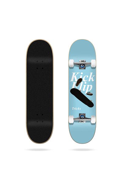 Tricks Kickflip Skateboard Complete 7.375 Inch
